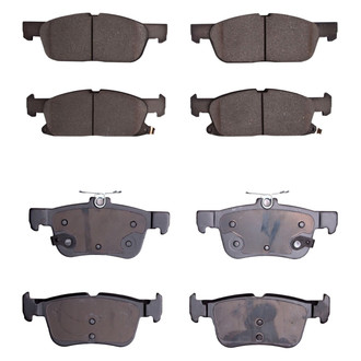 R1 Concepts® - Optimum OEp Front and Rear Brake Pad Set