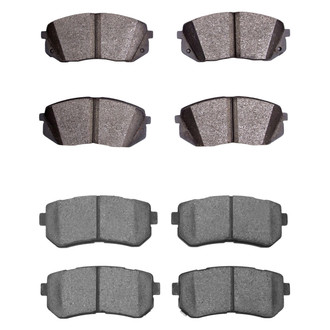 R1 Concepts® - Optimum OEp Front and Rear Brake Pad Set