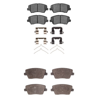 R1 Concepts® - Optimum OEp Front and Rear Brake Pad Set