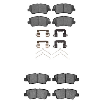 R1 Concepts® - Optimum OEp Front and Rear Brake Pad Set