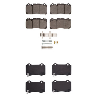 R1 Concepts® - Optimum OEp Front and Rear Brake Pad Set