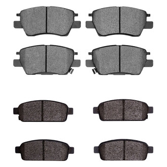 R1 Concepts® - Optimum OEp Front and Rear Brake Pad Set