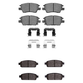 R1 Concepts® - Optimum OEp Front and Rear Brake Pad Set