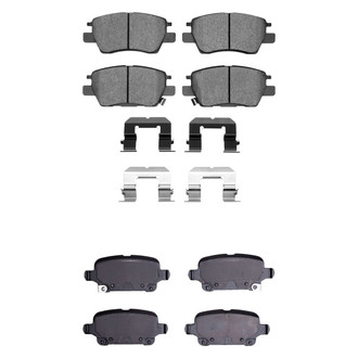 R1 Concepts® - Optimum OEp Front and Rear Brake Pad Set
