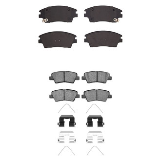 R1 Concepts® - Optimum OEp Front and Rear Brake Pad Set