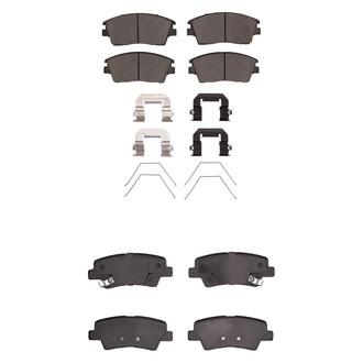 R1 Concepts® - Optimum OEp Front and Rear Brake Pad Set