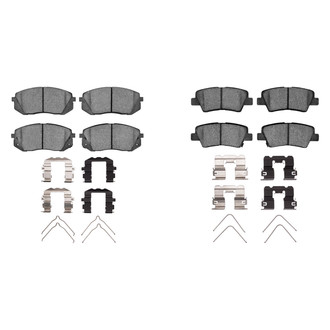 R1 Concepts® - Optimum OEp Front and Rear Brake Pad Set