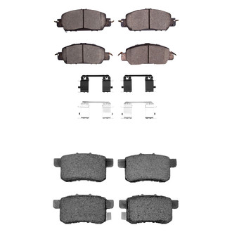 R1 Concepts® - Optimum OEp Front and Rear Brake Pad Set