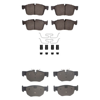 R1 Concepts® - Optimum OEp Front and Rear Brake Pad Set