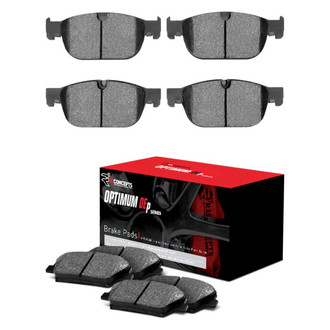 R1 Concepts® - Optimum OEp Front and Rear Brake Pad Set
