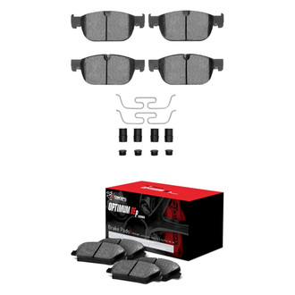 R1 Concepts® - Optimum OEp Front and Rear Brake Pad Set