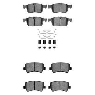 R1 Concepts® - Optimum OEp Front and Rear Brake Pad Set
