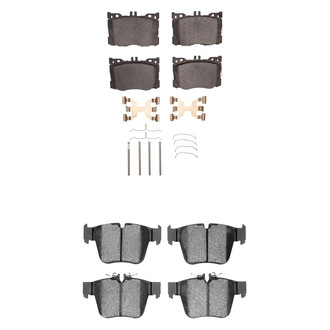 R1 Concepts® - Optimum OEp Front and Rear Brake Pad Set
