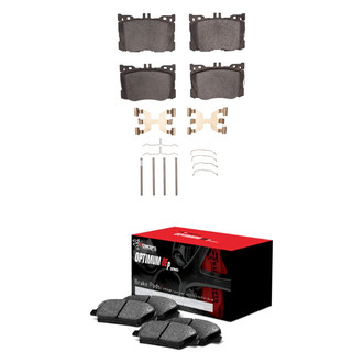 R1 Concepts® - Optimum OEp Front and Rear Brake Pad Set