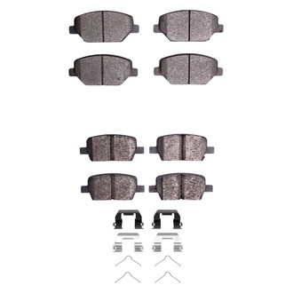 R1 Concepts® - Optimum OEp Front and Rear Brake Pad Set