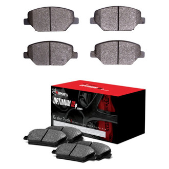 R1 Concepts® - Optimum OEp Front and Rear Brake Pad Set