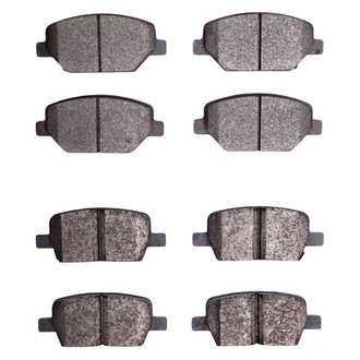 R1 Concepts® - Optimum OEp Front and Rear Brake Pad Set
