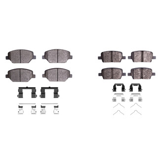 R1 Concepts® - Optimum OEp Front and Rear Brake Pad Set