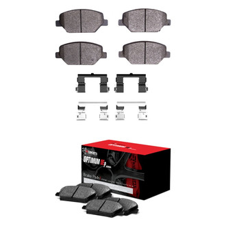 R1 Concepts® - Optimum OEp Front and Rear Brake Pad Set