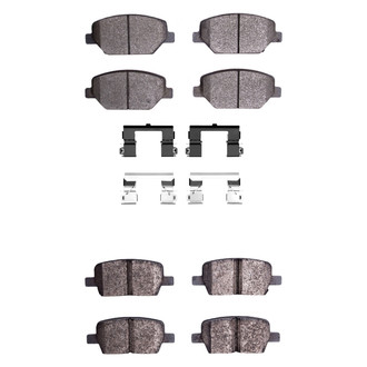 R1 Concepts® - Optimum OEp Front and Rear Brake Pad Set