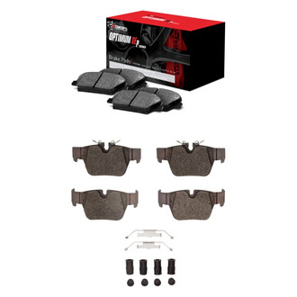 R1 Concepts® - Optimum OEp Front and Rear Brake Pad Set