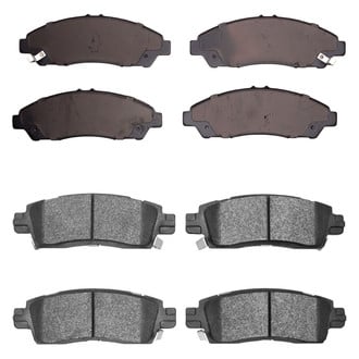 R1 Concepts® - Optimum OEp Front and Rear Brake Pad Set