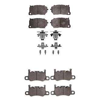 R1 Concepts® - Optimum OEp Front and Rear Brake Pad Set