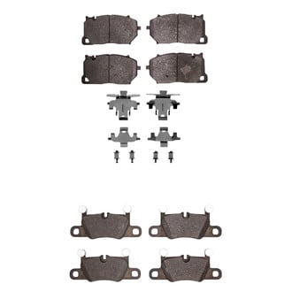 R1 Concepts® - Optimum OEp Front and Rear Brake Pad Set