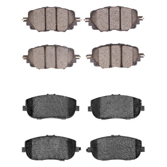 R1 Concepts® - Optimum OEp Front and Rear Brake Pad Set