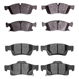 R1 Concepts® - Optimum OEp Front and Rear Brake Pad Set