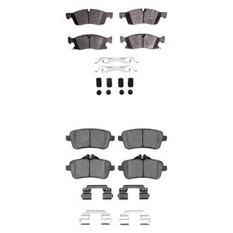 R1 Concepts® - Optimum OEp Front and Rear Brake Pad Set