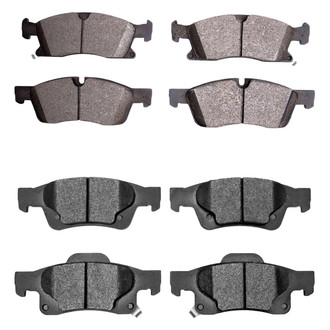 R1 Concepts® - Optimum OEp Front and Rear Brake Pad Set