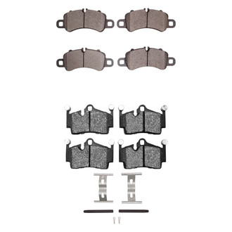 R1 Concepts® - Optimum OEp Front and Rear Brake Pad Set