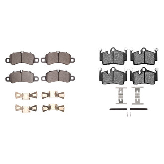 R1 Concepts® - Optimum OEp Front and Rear Brake Pad Set