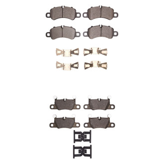 R1 Concepts® - Optimum OEp Front and Rear Brake Pad Set