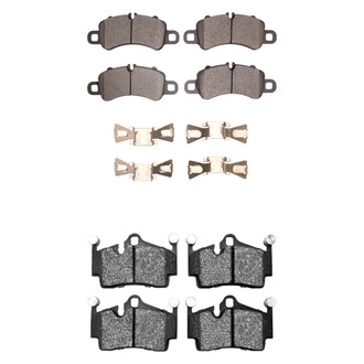 R1 Concepts® - Optimum OEp Front and Rear Brake Pad Set