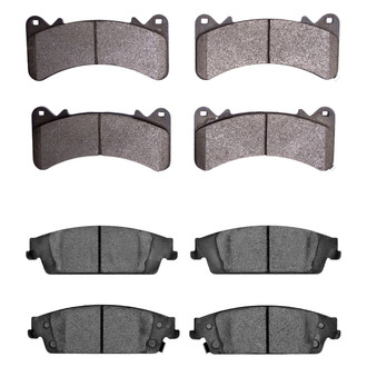 R1 Concepts® - Optimum OEp Front and Rear Brake Pad Set