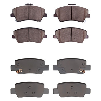 R1 Concepts® - Optimum OEp Front and Rear Brake Pad Set