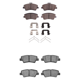 R1 Concepts® - Optimum OEp Front and Rear Brake Pad Set