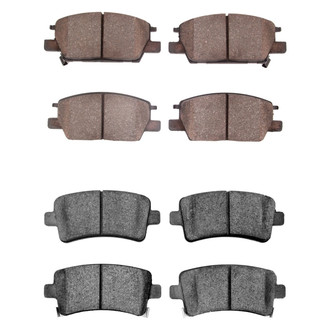 R1 Concepts® - Optimum OEp Front and Rear Brake Pad Set