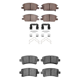 R1 Concepts® - Optimum OEp Front and Rear Brake Pad Set