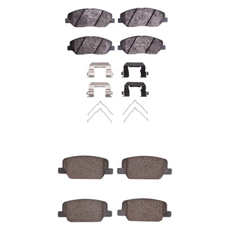 R1 Concepts® - Optimum OEp Front and Rear Brake Pad Set