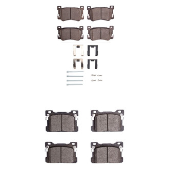 R1 Concepts® - Optimum OEp Front and Rear Brake Pad Set