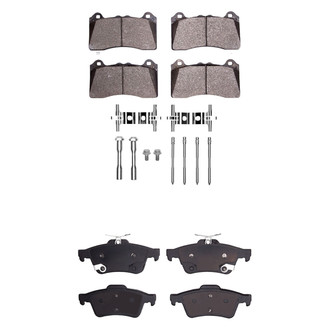 R1 Concepts® - Optimum OEp Front and Rear Brake Pad Set