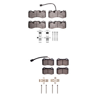 R1 Concepts® - Optimum OEp Front and Rear Brake Pad Set