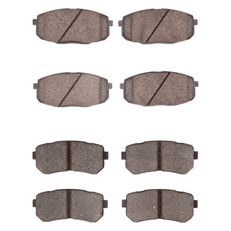 R1 Concepts® - Optimum OEp Front and Rear Brake Pad Set