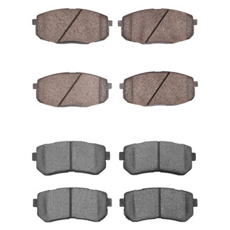 R1 Concepts® - Optimum OEp Front and Rear Brake Pad Set