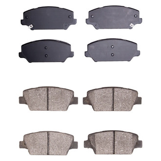 R1 Concepts® - Optimum OEp Front and Rear Brake Pad Set