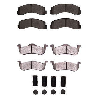 R1 Concepts® - Optimum OEp Front and Rear Brake Pad Set