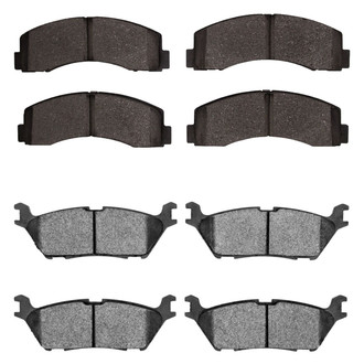 R1 Concepts® - Optimum OEp Front and Rear Brake Pad Set